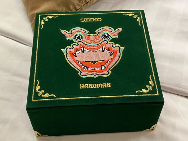 Scatola SEIKO PROSPEX MARINE MASTER THAILAND LIMITED EDITION SLA068J1 HANUMAN
